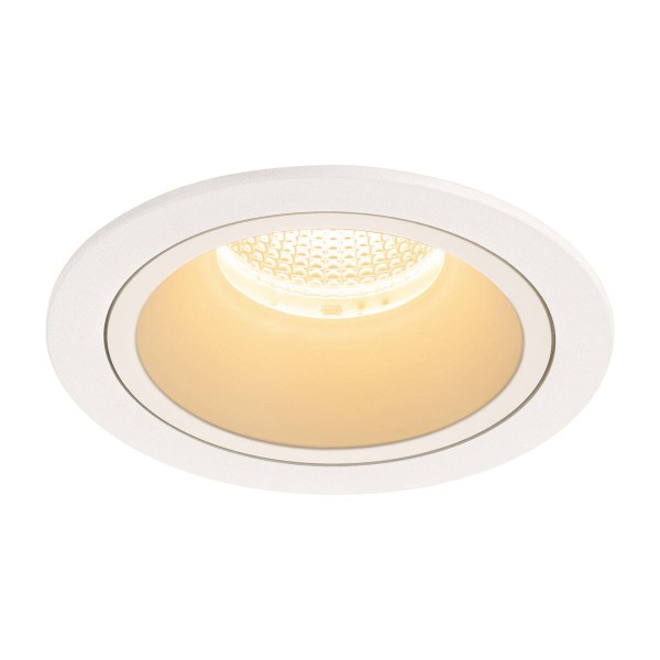 NUMINOS® DL L, Indoor LED Deckeneinbauleuchte weiß/weiß 2700K 55°