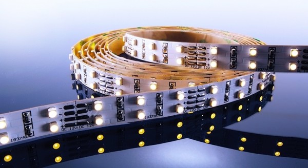 Flexibler LED Stripe IP 20, 12V, 3 m, Warmweiß, 360 LED