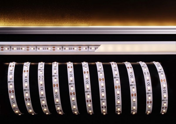 Deko-Light Flexibler LED Stripe, 2835-60-12V-2700K-5m, Kupfer, Weiß, Warmweiß, 120°, 9W, 12V
