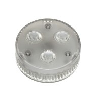 LED GX53, Leuchtmittel, 3x1,4W, warmweiße LED, 35° Abstrahlwinkel LED GX53, Leuchtmittel, 3x1,4W, warmweiße LED, 35° Abstrahlwinkel