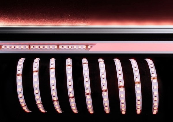 Deko-Light Flexibler LED Stripe, 5050-96-24V-RGB-3m, Kupfer, Weiß, RGB, 120°, 60W, 24V, 3000mm