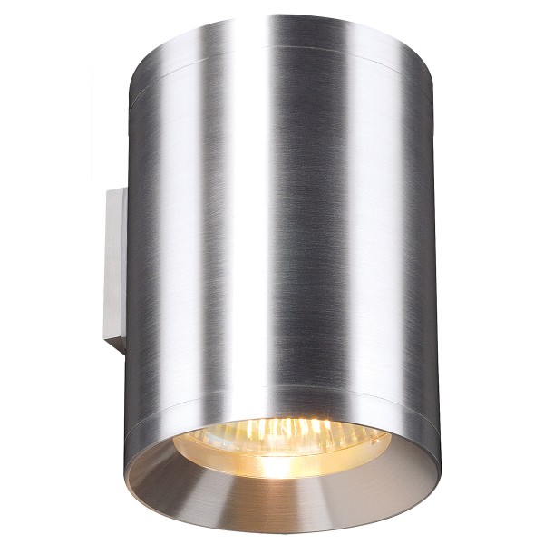 ROX, Wandleuchte, QPAR111, rund, up/down, aluminium natur, max. 100 W