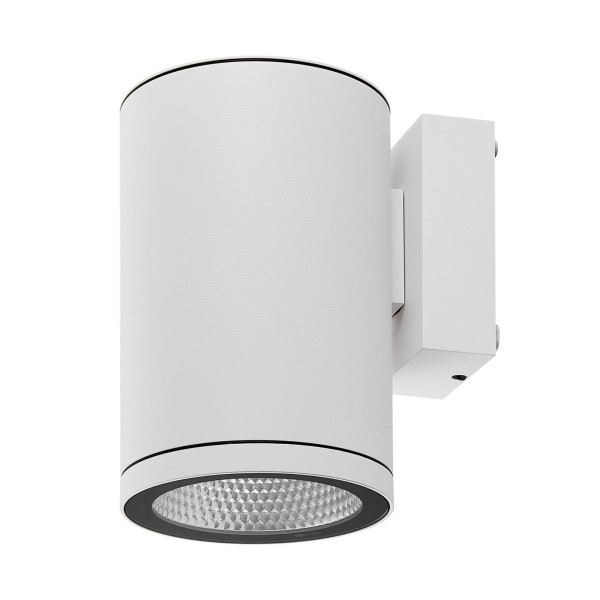 Deko-Light Wandaufbauleuchte, ShoreLine Pro Round, 33 W, DIM, 3000/4000 K, weiß, Aluminium, Weiß