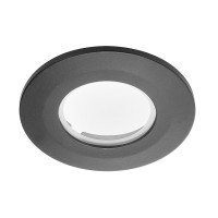 BLENDE, für F-LIGHT Einbauleuchte, rund, flach, schwarz, mit klarem Glas BLENDE, für F-LIGHT Einbauleuchte, rund, flach, schwarz, mit klarem Glas