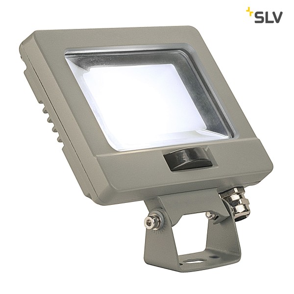 SPOODI SENSOR, LED Outdoor Wandaufbauleuchte, 11W, silbergrau, 4000K