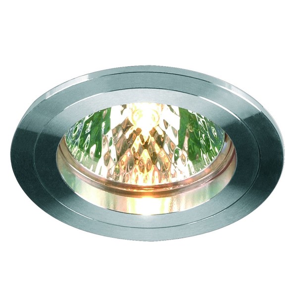 SLIM MR16 Downlight, rund, alu eloxiert, max. 50 W