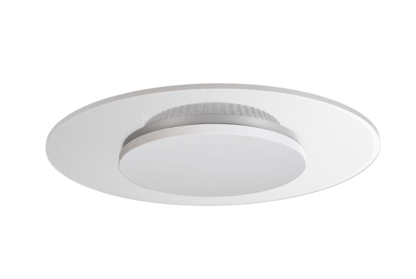 Deko-Light Deckenaufbauleuchte, Zaniah 12W, Cover Weiß, Aluminium, Weiß, Warmweiß, 120°, 12W