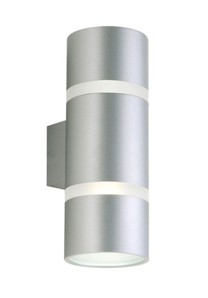 LED Wandleuchte Round 2 x 3 Watt LED weiß
