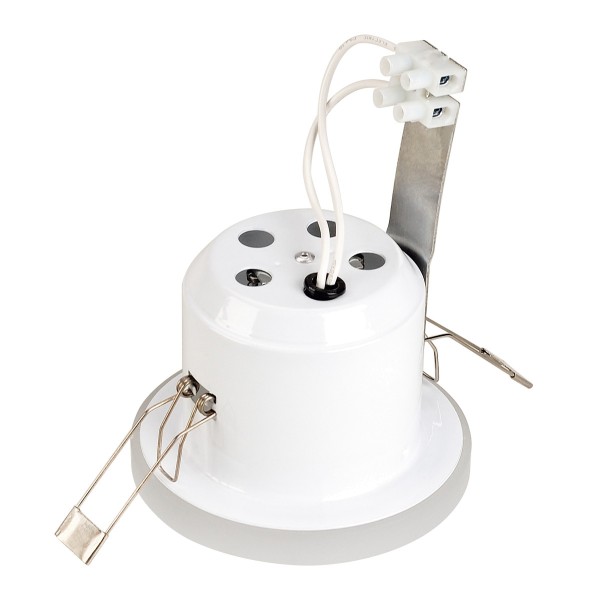 DISC, Einbauleuchte, QR51, rund, weiß, max. 50W