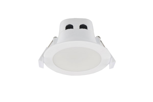 Deko-Light Downlight, Acrux Pro 68, 7 W, DIM, 2700/3000/4000 K, Weiß, Aluminium/Polyamid, 100°