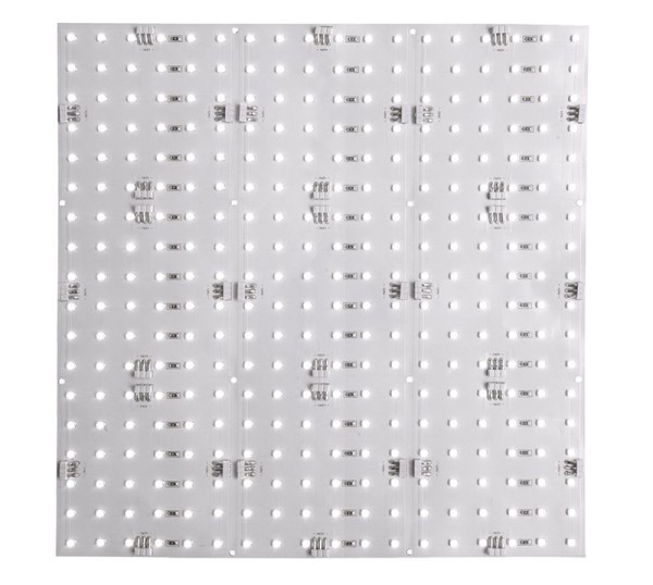 Deko-Light Modular System, Modular Panel Flex, Kupfer, Weiß, Kaltweiß, 120°, 24W, 24V, 240x240mm