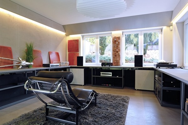 Reprofil Profil, T-Profil hoch ET-02-08, Aluminium, Schwarz-matt eloxiert, 1000mm