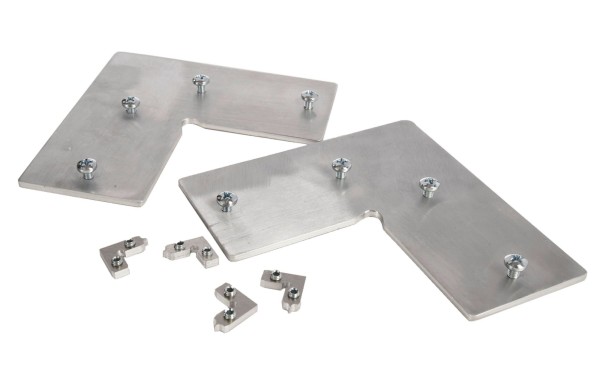 Deko-Light Profil Zubehör, Plano MS Eckverbinder, Metall