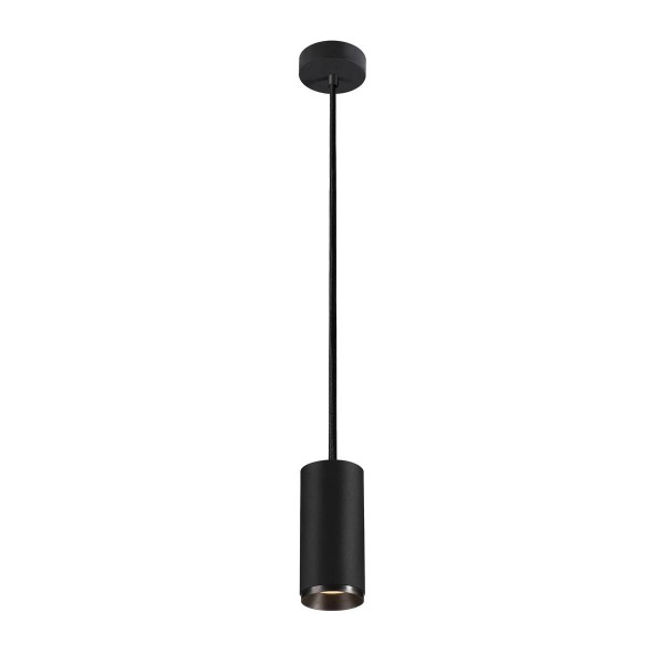 NUMINOS® PD DALI M, Indoor LED Pendelleuchte schwarz/schwarz 3000K 24°