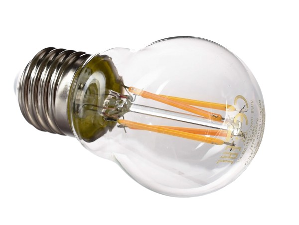 Philips Leuchtmittel, Classic LEDLuster DT2.5-25W P45 E27 CLG, Glas, Warmweiß, 360°, 2W, 230V