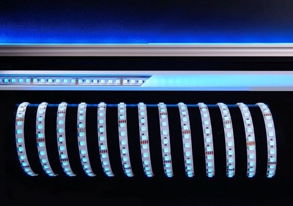 Deko-Light Flexibler LED Stripe, 5050-96-24V-RGB-5m, Kupfer, Weiß, RGB, 120°, 65W, 24V, 5000mm
