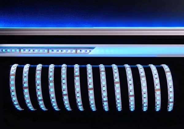 Deko-Light Flexibler LED Stripe, 5050-96-24V-RGB-5m, Kupfer, Weiß, RGB, 120°, 65W, 24V, 5000mm