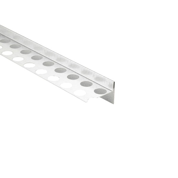 Deko-Light Profil, Combo Anschlussprofil für den Innenputz weiß, 2,5 m, Aluminium, Weiß, 2500mm