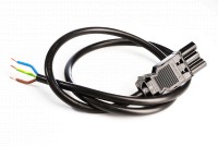 Zubehör, Wieland GST18i3 Anschlussleitung mit Buchse 100cm, Kunststoff, Schwarz, 230V, 1000mm Zubehör, Wieland GST18i3 Anschlussleitung mit Buchse 100cm, Kunststoff, Schwarz, 230V, 1000mm