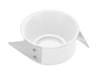 BLENDE, für F-LIGHT Einbauleuchte, trichterförmig, weiß, mit klarem Glas BLENDE, für F-LIGHT Einbauleuchte, trichterförmig, weiß, mit klarem Glas