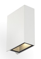 QUAD 2, Wandleuchte, LED, 3000K, IP44, eckig, up/down, weiß, 6W QUAD 2, Wandleuchte, LED, 3000K, IP44, eckig, up/down, weiß, 6W