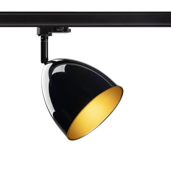 PARA CONE 14 3Ph. GU10 schwarz/gold