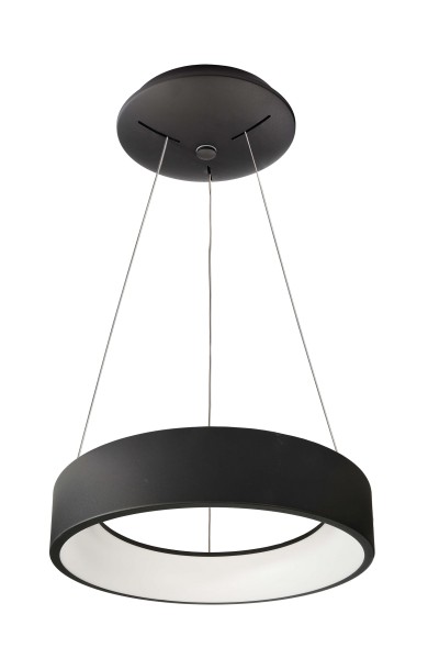 Deko-Light Pendelleuchte, Sculptoris 400 mm, 30 W, DIM, 3000/4000 K, Schwarz, Aluminium, 150°, 30W