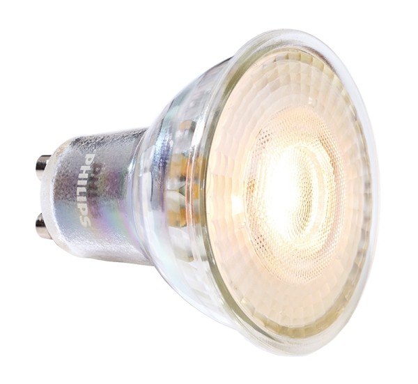 Phillips Leuchtmittel, MASTER VALUE LEDspot MV GU10 927, Glas, Silber, Warmweiß, 60°, 4W, 230V, 27mA