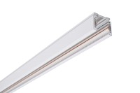 Deko-Light 1-Phasen Schienensystem, D One Aufbaustromschiene 1m, weiß, Aluminium, Weiß, 230V, 16A Deko-Light 1-Phasen Schienensystem, D One Aufbaustromschiene 1m, weiß, Aluminium, Weiß, 230V, 16A
