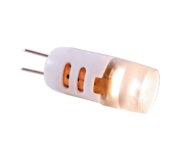 KapegoLED Leuchtmittel, LED G4 3000K, Warmweiß, Abstrahlwinkel: 360°, 12V AC/DC, G4, 1,50 W