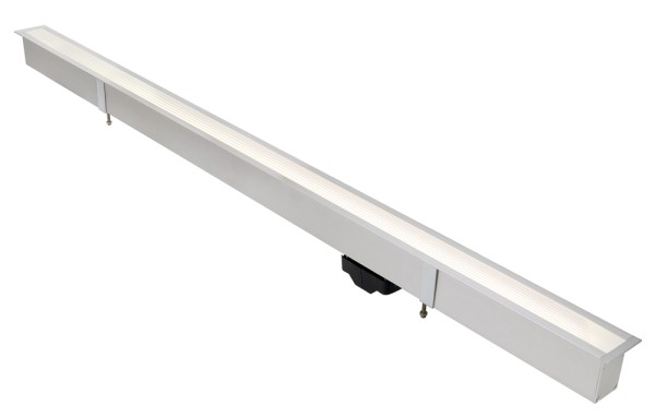 T5-BAR, Einbauleuchte, rechteckig, aluminium eloxiert, max. 54W