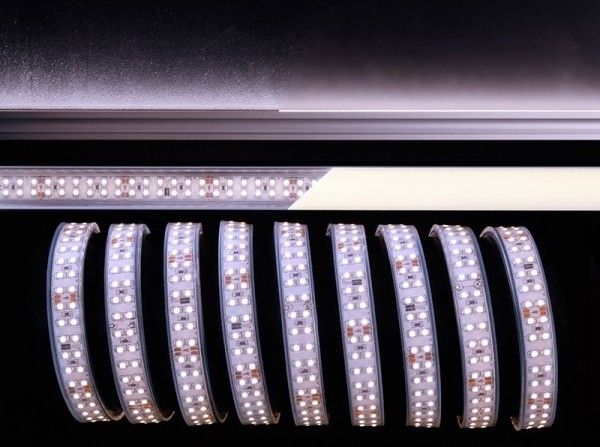KapegoLED Flexibler LED Stripe, 3528-2x120-24V-3000K-3m, Warmweiß, 24V DC, EEI: A