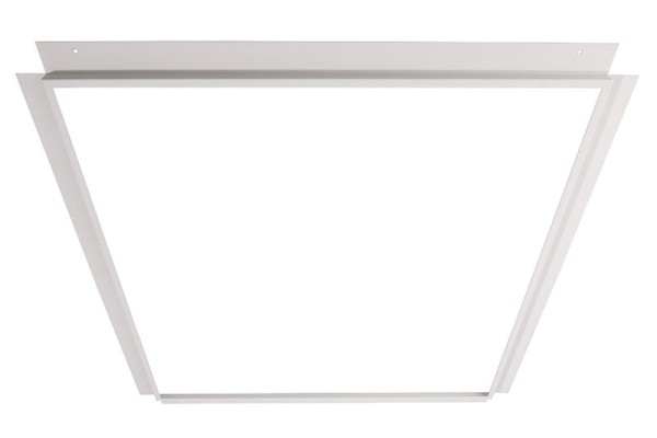 Deko-Light Zubehör, Einlegerahmen für Gips 62x62, Metall, weiß, 699x699mm