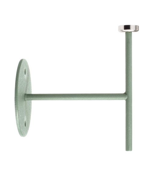 Deko-Light Zubehör, Wandhalter für Magnetleuchte Miram Grün, Aluminium Druckguss, Grün, 85mm