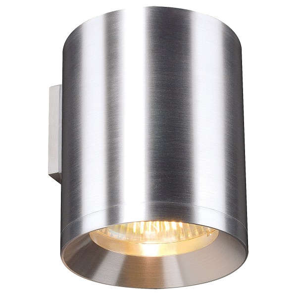 ROX, Wandleuchte, QPAR111, rund, aluminium natur, max. 75W