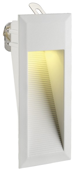 DOWNUNDER 15, Outdoor Wandleuchte, LED, 3000K, IP44, weiß, 0,9W