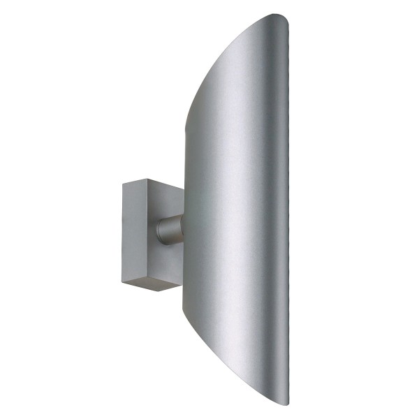 OVIS, Wandleuchte, silbergrau, QPAR51, max. 100W