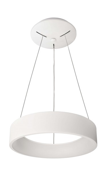 Deko-Light Pendelleuchte, Sculptoris 400 mm, 30 W, DIM, 3000/4000 K, Weiß, Aluminium, 150°, 30W