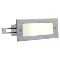 BRICK LED 16 EDELSTAHL 304 Wandleuchte, gebürstet, 1W, warmweiss, IP44 BRICK LED 16 EDELSTAHL 304 Wandleuchte, gebürstet, 1W, warmweiss, IP44