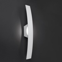 KapegoLED Wandaufbauleuchte, Lara, inklusive Leuchtmittel, Warmweiß, spannungskonstant, 6,00 W KapegoLED Wandaufbauleuchte, Lara, inklusive Leuchtmittel, Warmweiß, spannungskonstant, 6,00 W