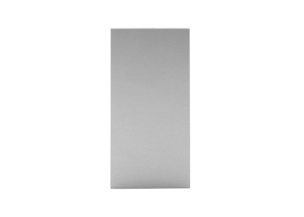 Deko-Light Profil Endkappe, PLANO ES Endkappe hoch Aufbau alu eloxiert, Aluminium, Aluminium