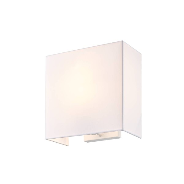 ACCANTO SQUARE E27 Indoor Wandaufbauleuchte weiß