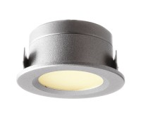 Deko-Light Deckeneinbauleuchte, Aluminium Druckguss, silberfarben, Warmweiß, 135°, 1W, 12V Deko-Light Deckeneinbauleuchte, Aluminium Druckguss, silberfarben, Warmweiß, 135°, 1W, 12V