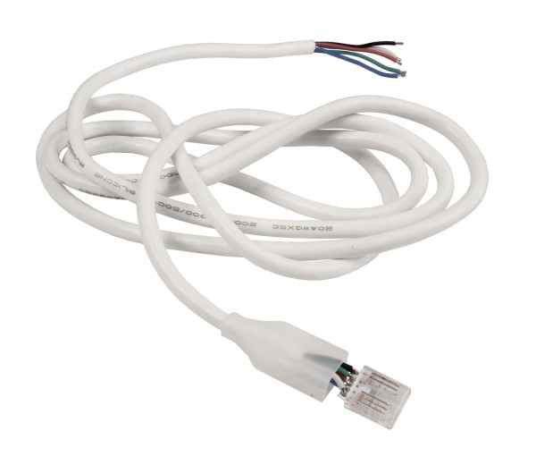 Deko-Light Elektrisches Systemzubehör, Einspeisekabel für Sauna / Facade Long Run RGBW Stripe, 48V