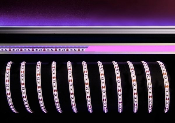 Deko-Light Flexibler LED Stripe, 3528-120-12V-rosa-5m, Kupfer, Weiß, Rosa, 120°, 34W, 12V, 5000mm