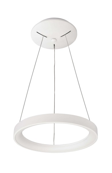 Deko-Light Pendelleuchte, Merope 400, 30 W, DIM, 3000/4000 K, Weiß, Aluminium, 30W, 230V