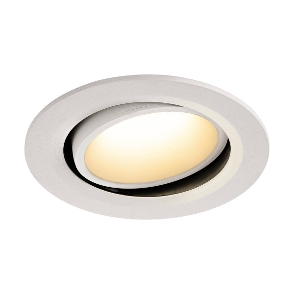 NUMINOS® MOVE DL L, Indoor LED Deckeneinbauleuchte weiß/weiß 3000K 40° dreh-& schwenkbar