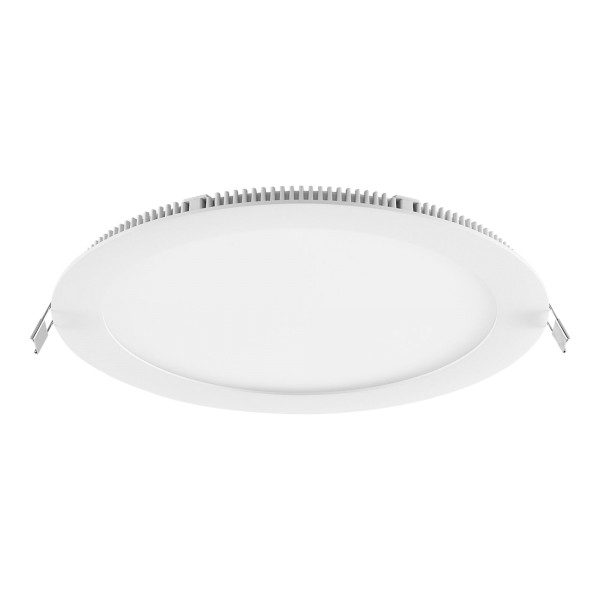 Deko-Light Downlight, Anik CCT Round 220, 17 W, DIM, 2700-6500 K, Weiß, Aluminium/Stahl/PMMA, 24V