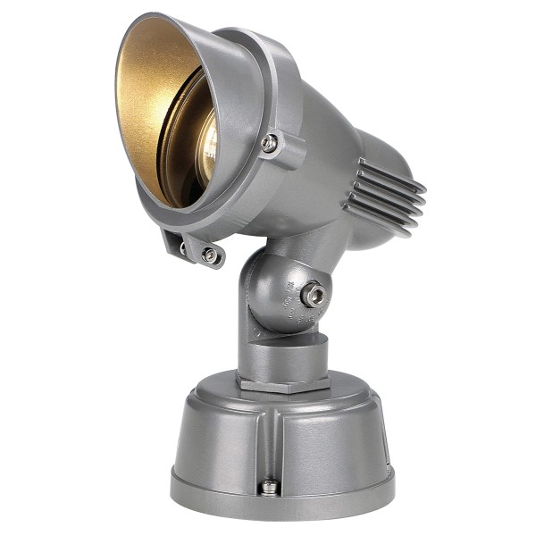 EASYLITE, Outdoor Strahler, QPAR51, IP44, steingrau, max. 50W