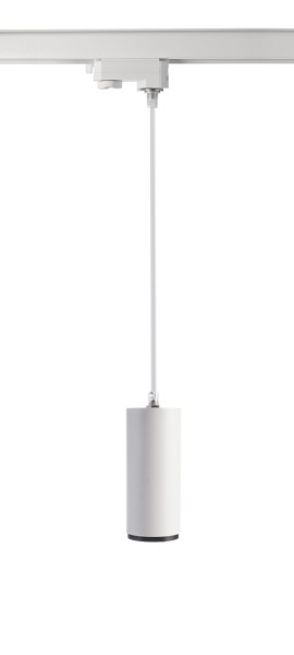 Deko-Light 3-Phasen-Pendelleuchte, Lucea 10, 10 W, 1800-2700 K, Weiß, Aluminium, Weiß, 36°, 230V